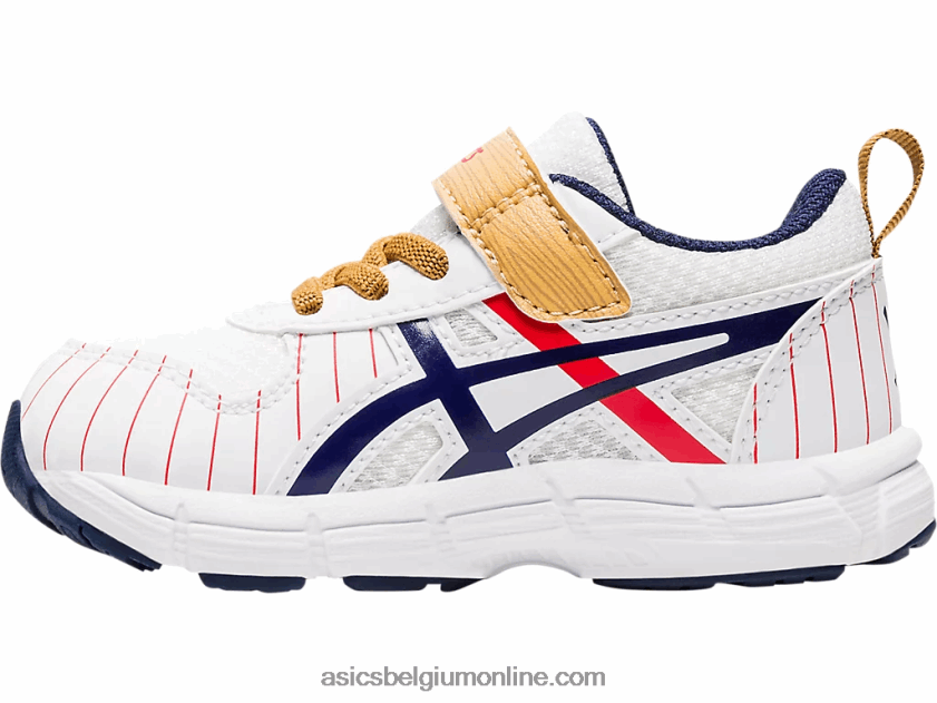 strijden 6 peuter maat V6HXR24555 wit/peacoat Asics