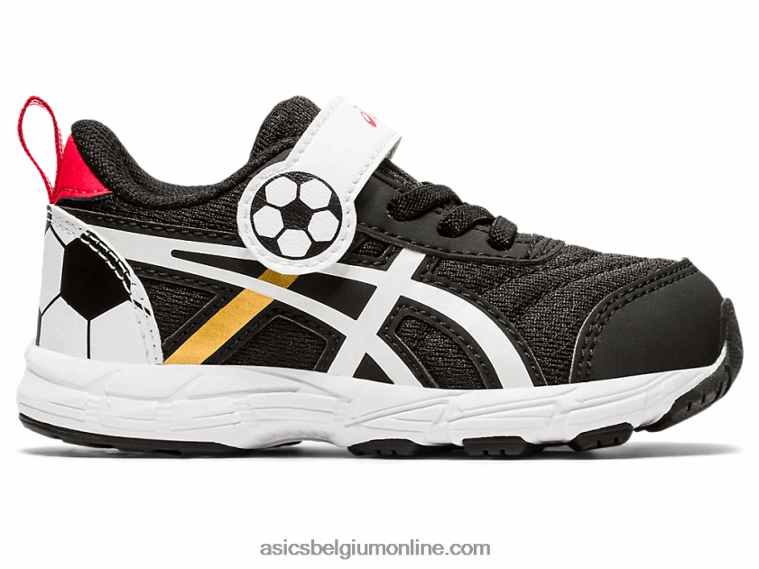 strijden 6 peuter maat V6HXR24556 zwart/puur goud Asics