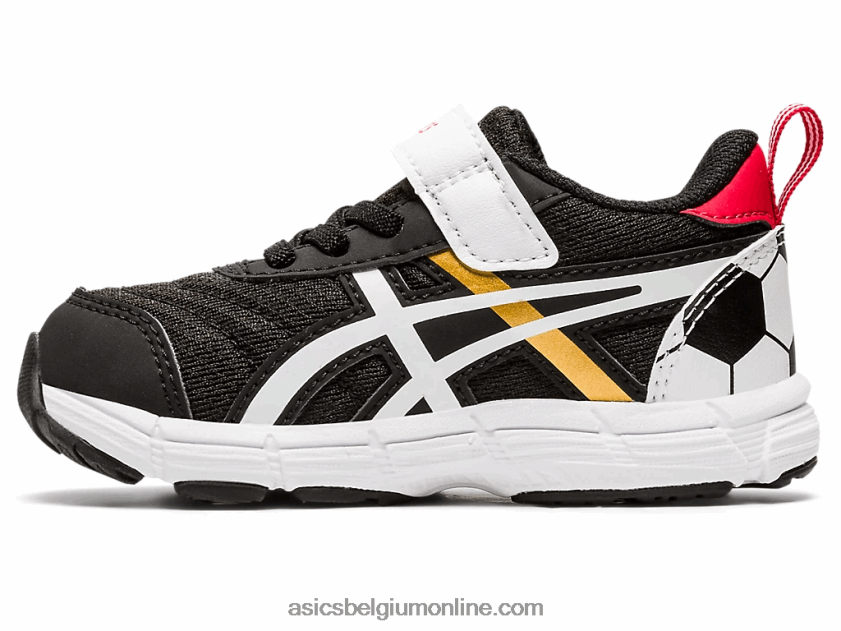 strijden 6 peuter maat V6HXR24556 zwart/puur goud Asics