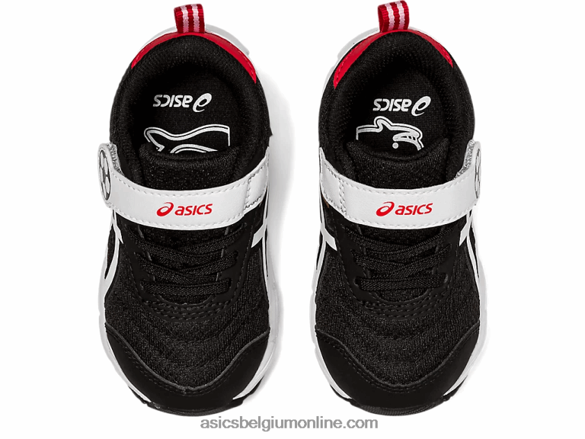 strijden 6 peuter maat V6HXR24556 zwart/puur goud Asics