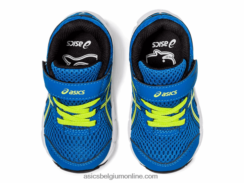 strijden 6 peuter maat V6HXR24562 directoire blauw/limoenschil Asics