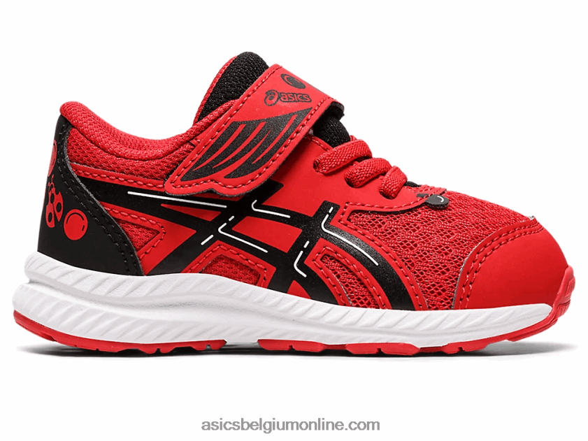 strijden 8 kleuterschoolplein V6HXR24412 klassiek rood/zwart Asics