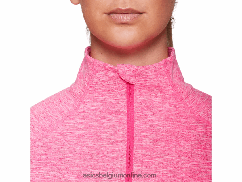 Dorai-top met kwartrits voor dames V6HXR24206 roze glo heide Asics