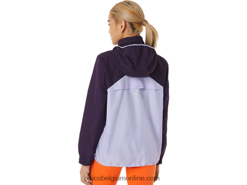 Fujitrail-anorak voor dames V6HXR23084 nachtschaduw/damp Asics