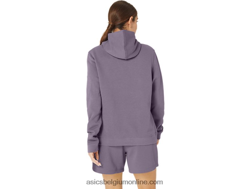 Sunday Sana-fleecehoodie voor dames V6HXR22156 violet kwarts Asics