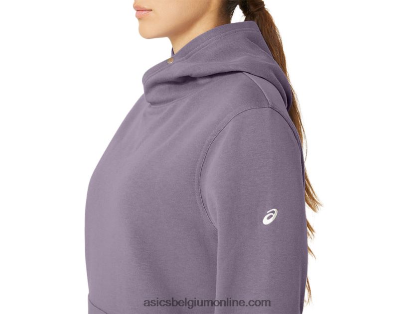 Sunday Sana-fleecehoodie voor dames V6HXR22156 violet kwarts Asics