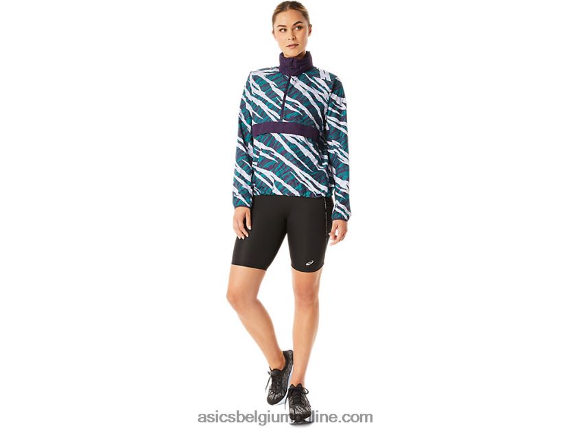 anorak in wilde camo voor dames V6HXR23071 nachtschaduw/fluweel grenen Asics