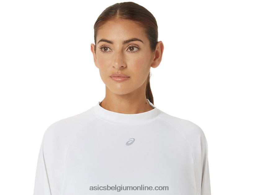 dames de nieuwe sterke hergebruikte trui V6HXR22690 wit Asics