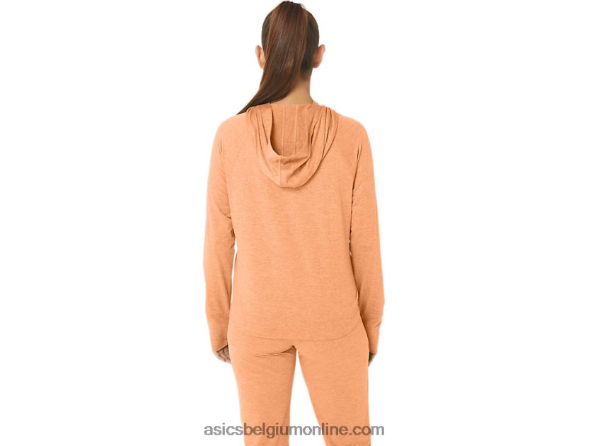 tech po-hoodie 2.0 voor dames V6HXR22350 zomerduin spacedye Asics