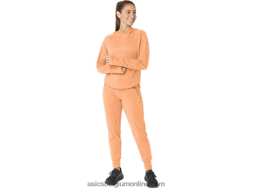tech po-hoodie 2.0 voor dames V6HXR22350 zomerduin spacedye Asics