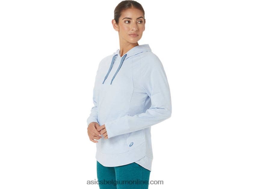 technische pullover-hoodie voor dames V6HXR22767 zachte lucht spacedye Asics