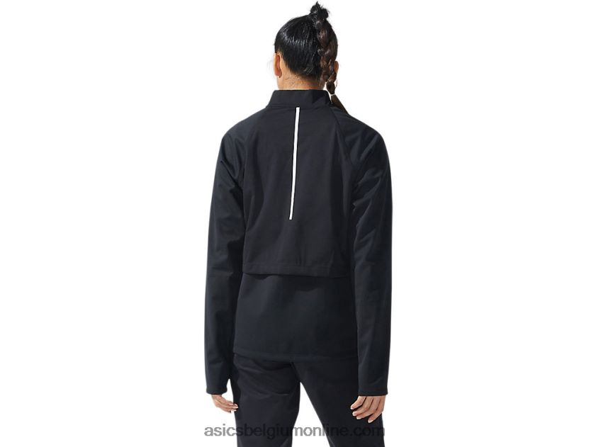 Thermostorm damesjack met volledige ritssluiting V6HXR23633 prestatie zwart Asics