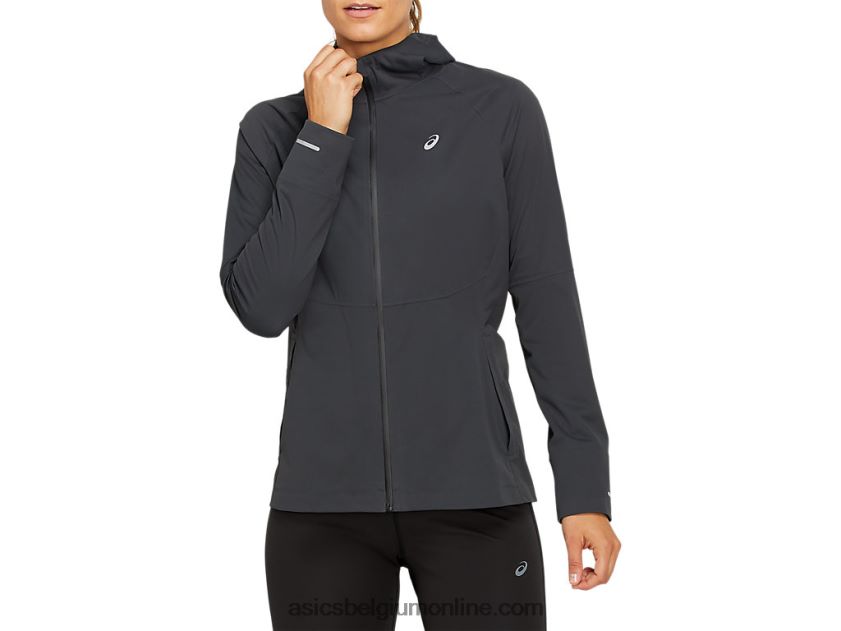 acceleratiejack voor dames V6HXR24144 grafiet grijs Asics