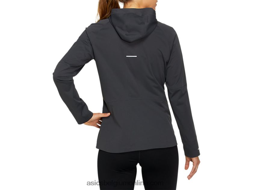 acceleratiejack voor dames V6HXR24144 grafiet grijs Asics