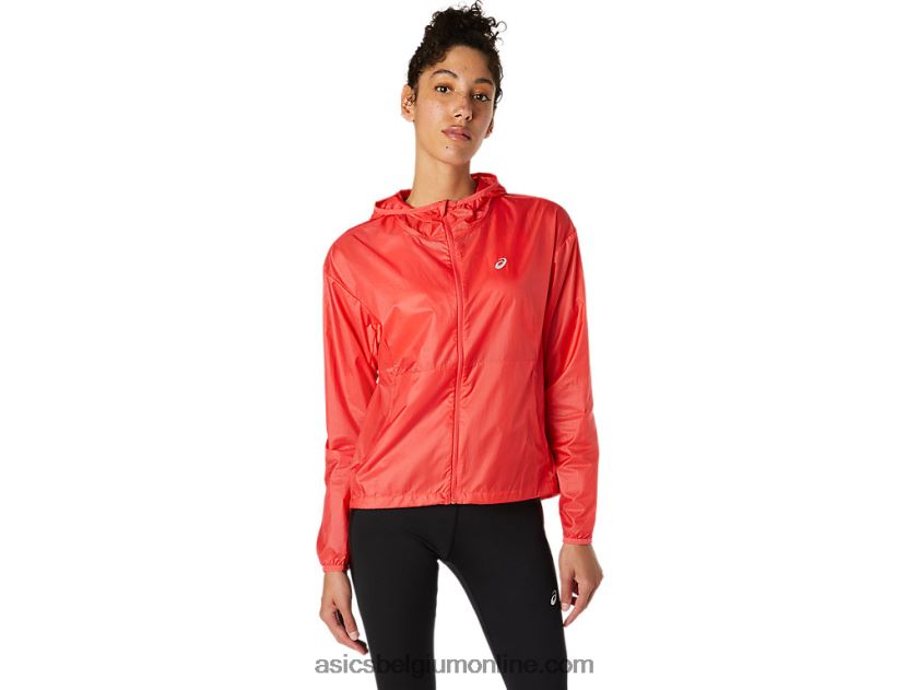 dames kasane jas effen V6HXR23849 roze grapefruit Asics