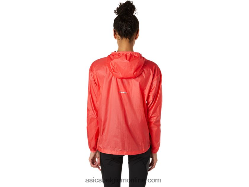 dames kasane jas effen V6HXR23849 roze grapefruit Asics