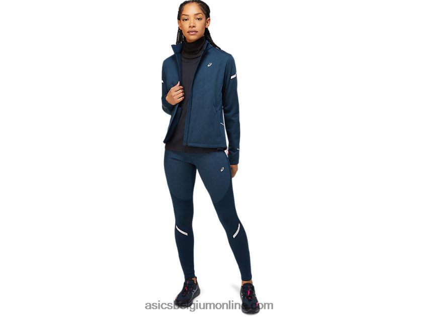 dames lite-show winterjas V6HXR23653 franse blauwe heide Asics