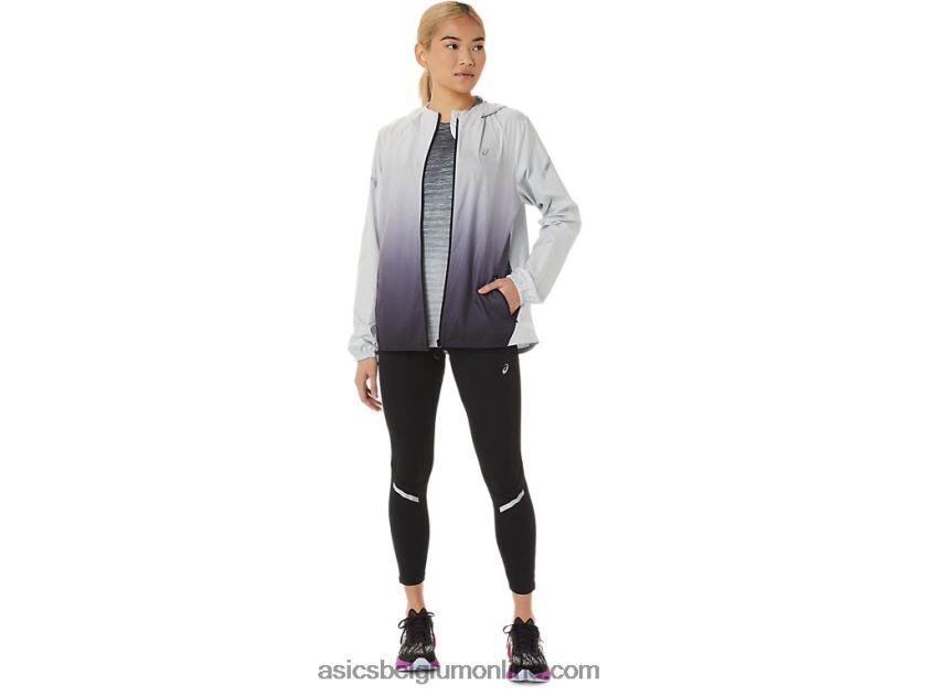 dames lite-showjack V6HXR22785 gletsjergrijs/performance zwart Asics