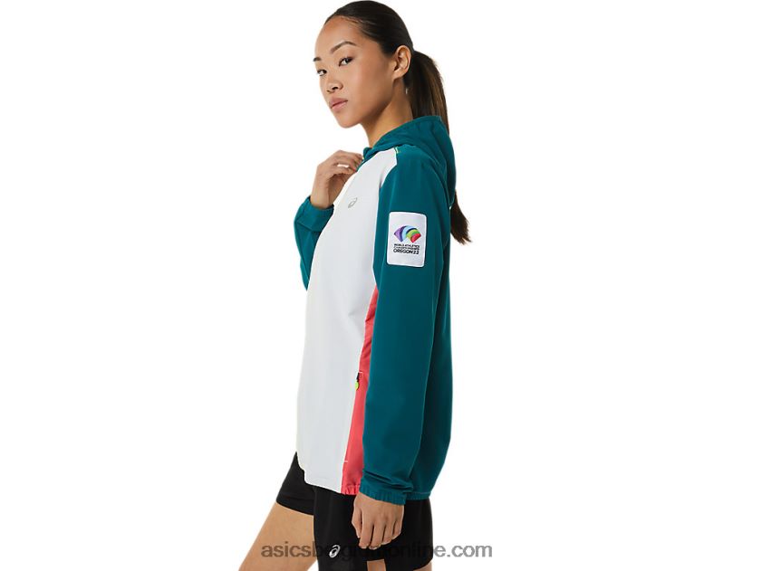 kant-en-klare damesjas colour block wch V6HXR23212 multi Asics