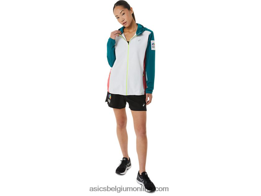 kant-en-klare damesjas colour block wch V6HXR23212 multi Asics