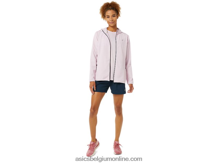 kant-en-klare jas voor dames V6HXR23338 nauwelijks rose/frans blauw Asics