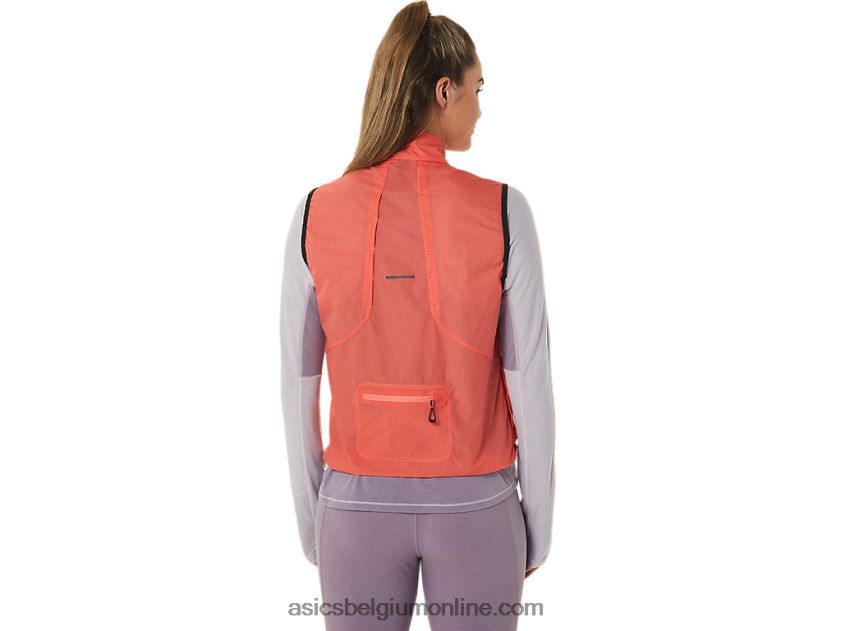 opvouwbaar metarun-vest voor dames V6HXR22502 papaja Asics