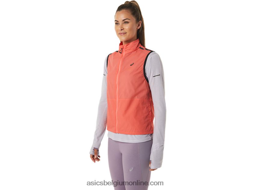 opvouwbaar metarun-vest voor dames V6HXR22502 papaja Asics