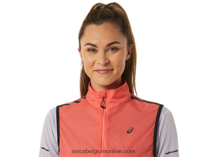 opvouwbaar metarun-vest voor dames V6HXR22502 papaja Asics