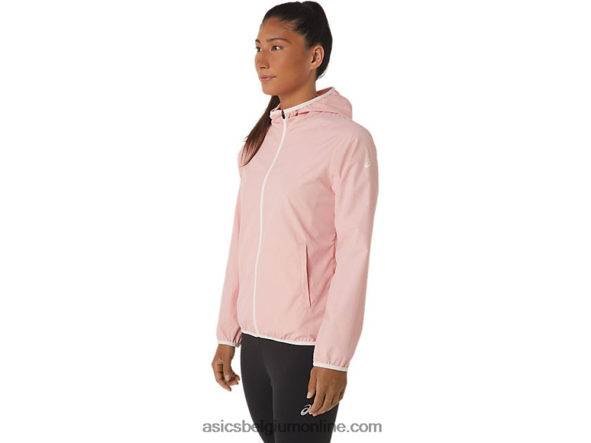 opvouwbare jas voor dames V6HXR23021 frosted roos/zachte lucht Asics