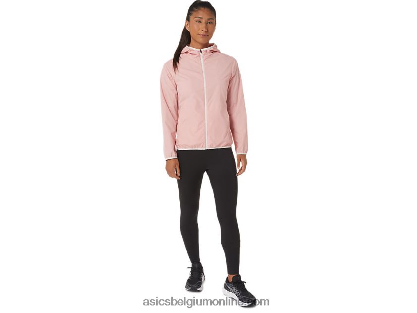 opvouwbare jas voor dames V6HXR23021 frosted roos/zachte lucht Asics