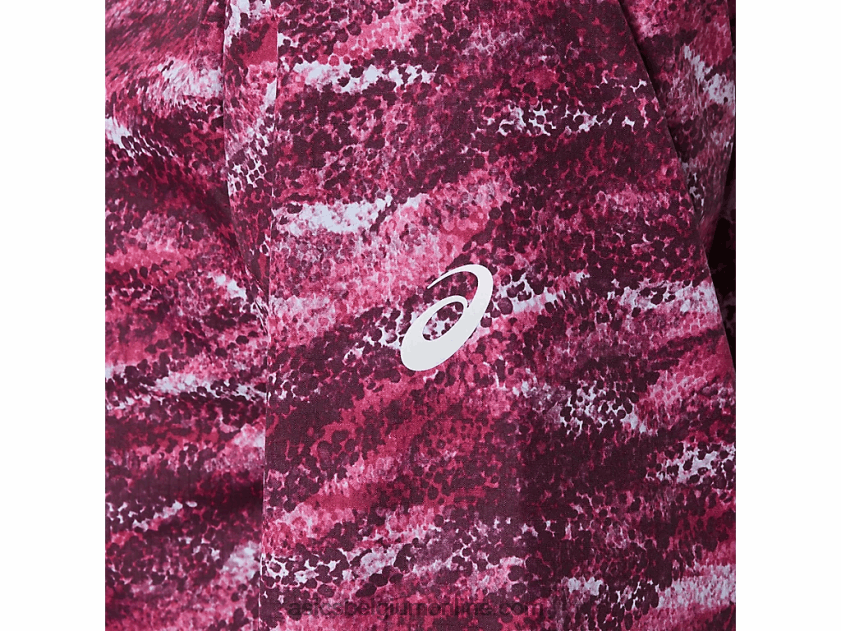 opvouwbare jas voor dames V6HXR23718 diepe mars print/peacoat Asics