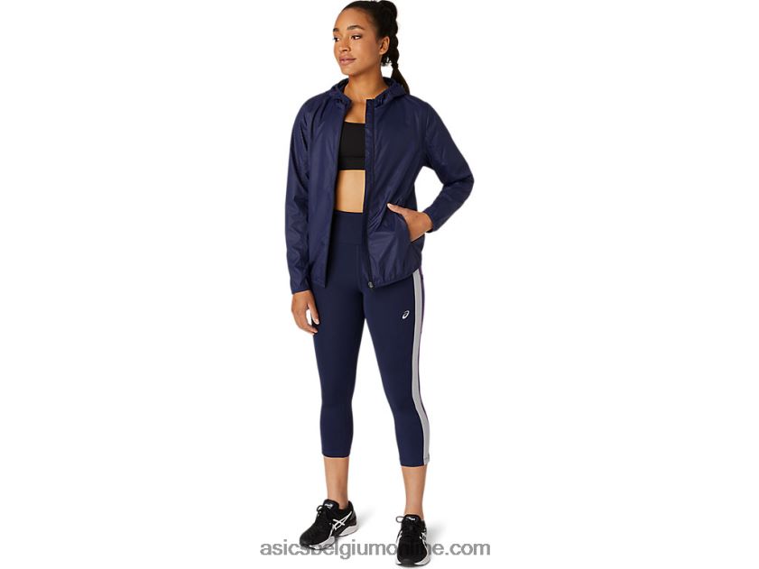 opvouwbare jas voor dames V6HXR24101 peacoat reliëf Asics