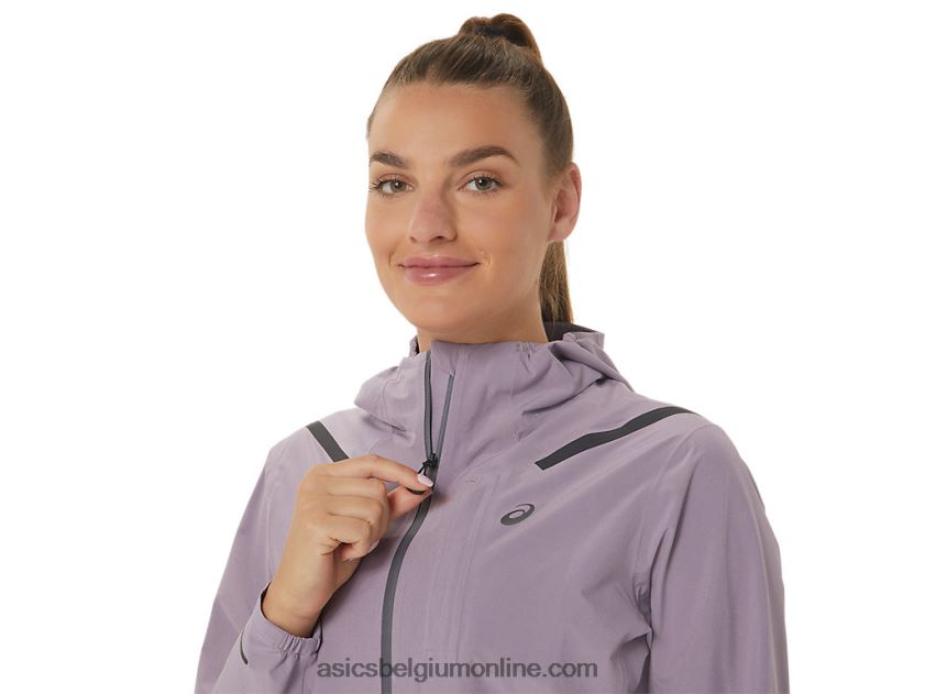 versnelde waterdichte 2.0-jas voor dames V6HXR22543 violet kwarts Asics
