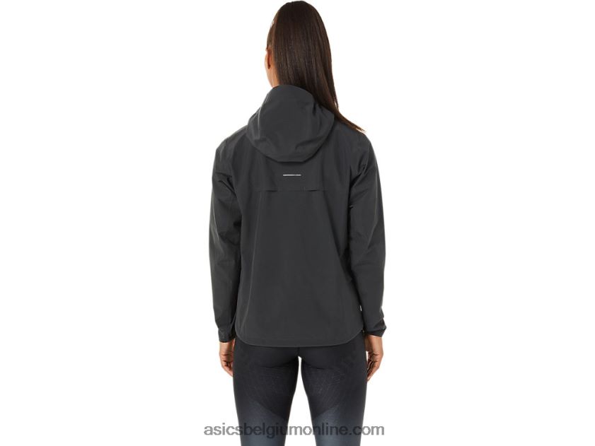 versnelde waterdichte 2.0-jas voor dames V6HXR23271 grafiet grijs Asics