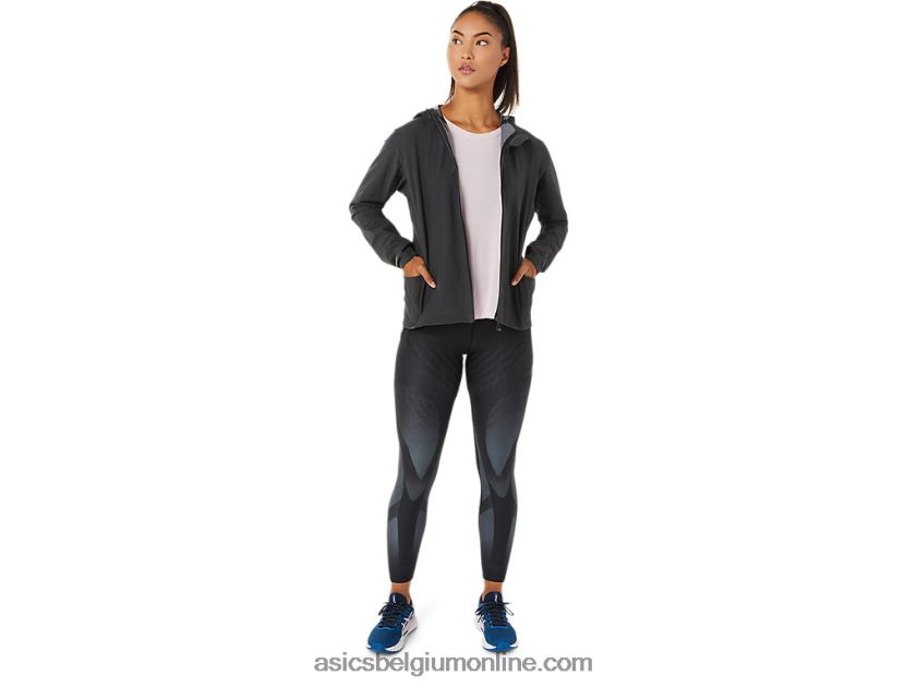 versnelde waterdichte 2.0-jas voor dames V6HXR23271 grafiet grijs Asics