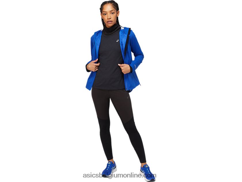 versnelde winterjas voor dames V6HXR22366 Monaco blauw Asics