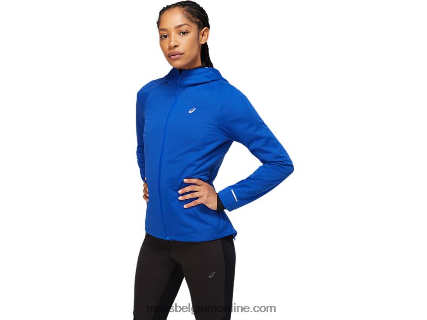 versnelde winterjas voor dames V6HXR22366 Monaco blauw Asics