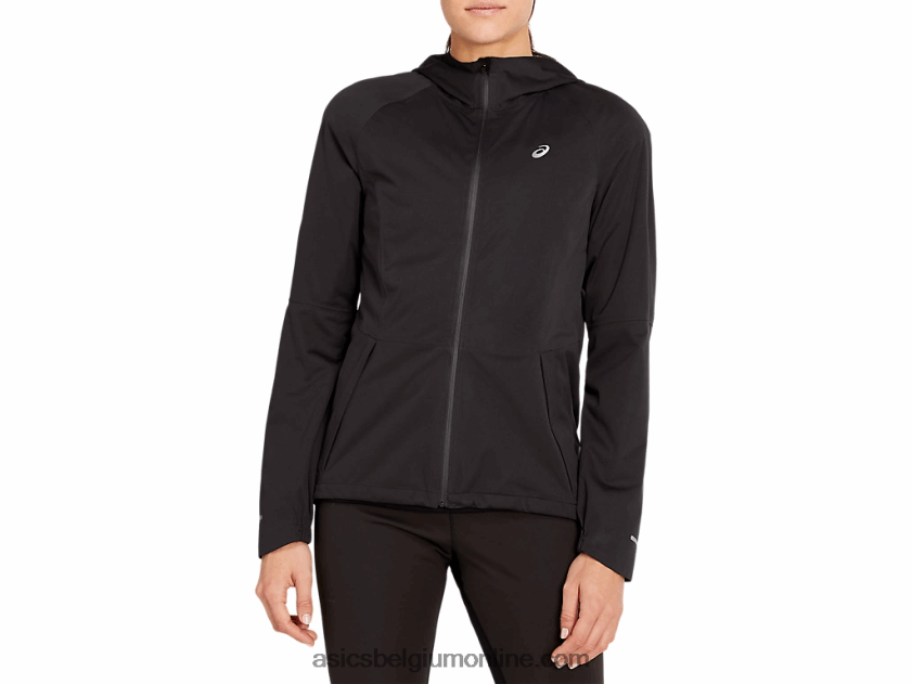 versnelde winterjas voor dames V6HXR23419 prestatie zwart Asics