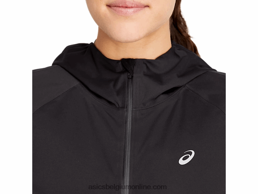 versnelde winterjas voor dames V6HXR23419 prestatie zwart Asics