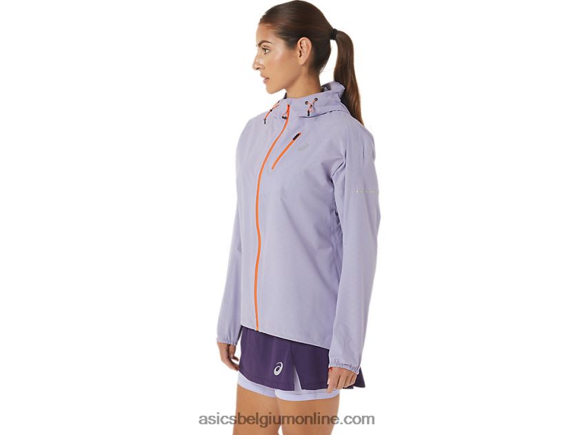 waterdichte Fujitrail-jas voor dames V6HXR23077 damp Asics