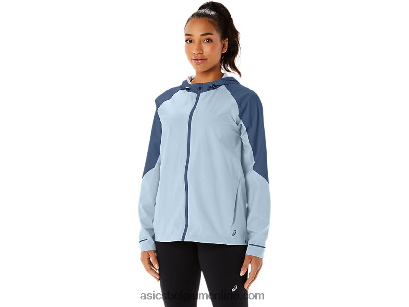 waterdichte damesjas V6HXR22175 hemel/grote haai Asics