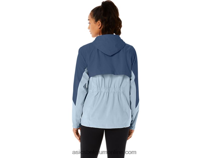 waterdichte damesjas V6HXR22175 hemel/grote haai Asics
