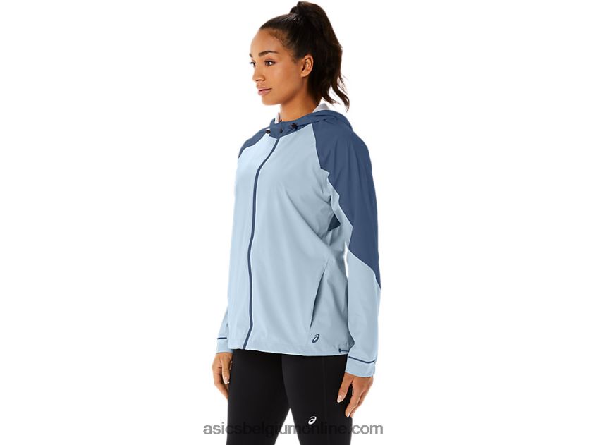 waterdichte damesjas V6HXR22175 hemel/grote haai Asics