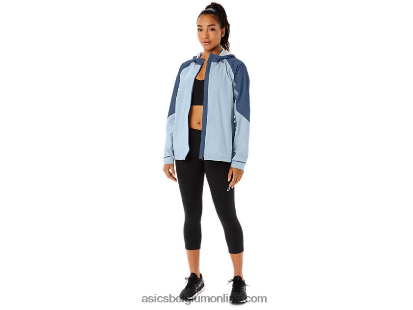 waterdichte damesjas V6HXR22175 hemel/grote haai Asics