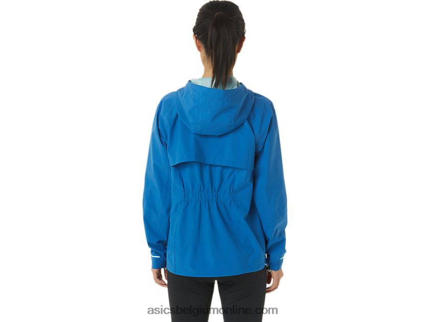 waterdichte damesjas V6HXR23341 meer rijden/clear blue Asics