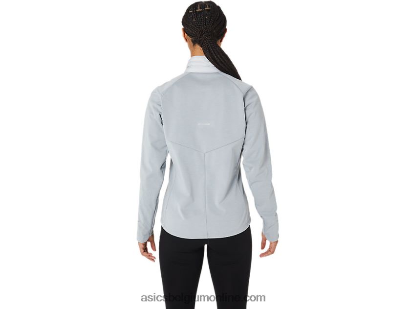 winter hardloopjack voor dames V6HXR22827 gletsjergrijze heide Asics