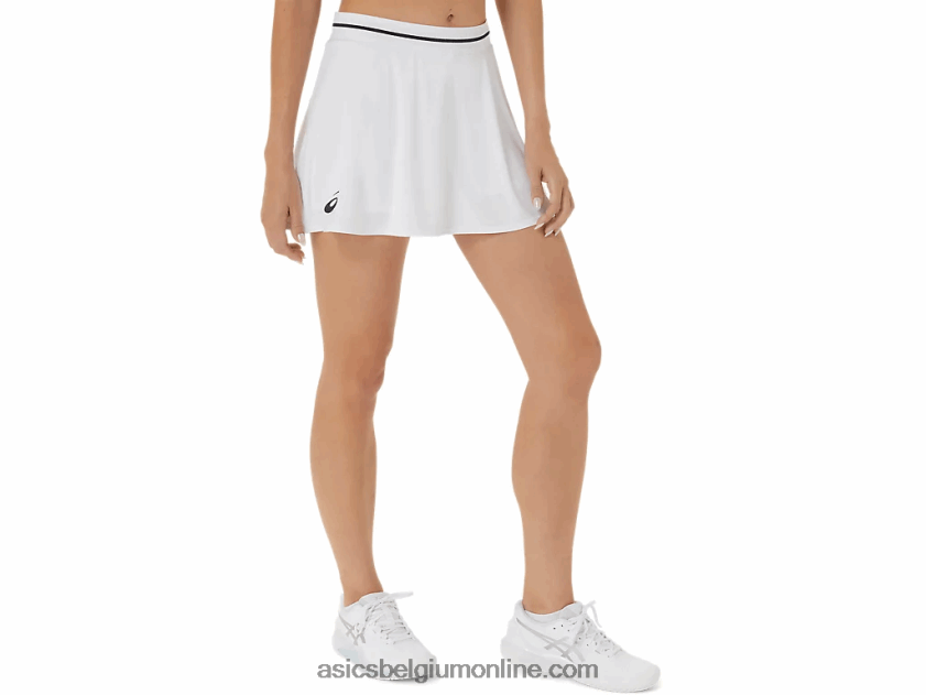 dames wedstrijdskort V6HXR22508 briljant wit Asics