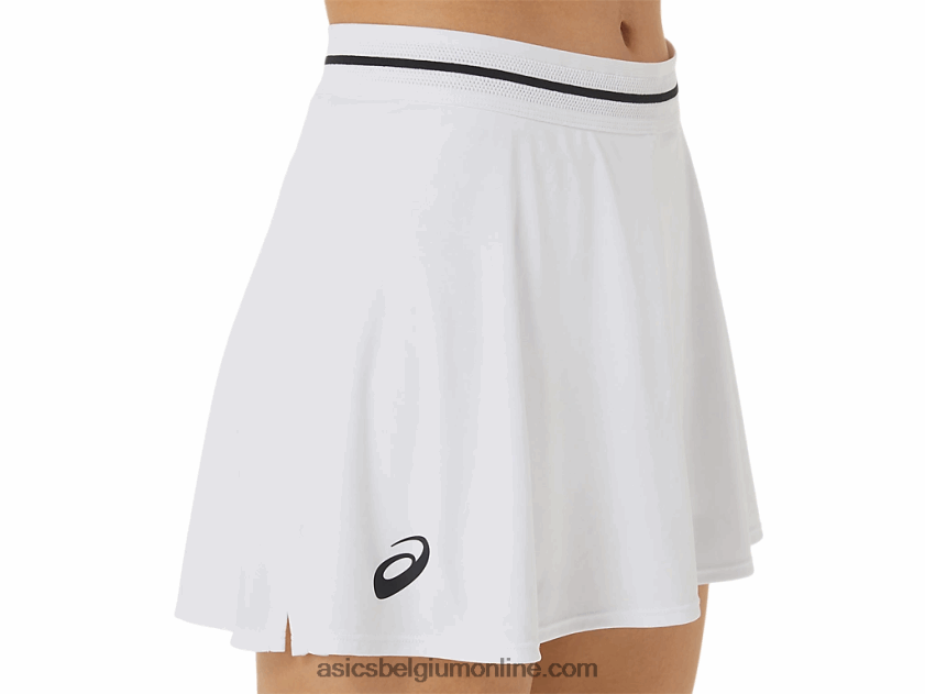 dames wedstrijdskort V6HXR22508 briljant wit Asics