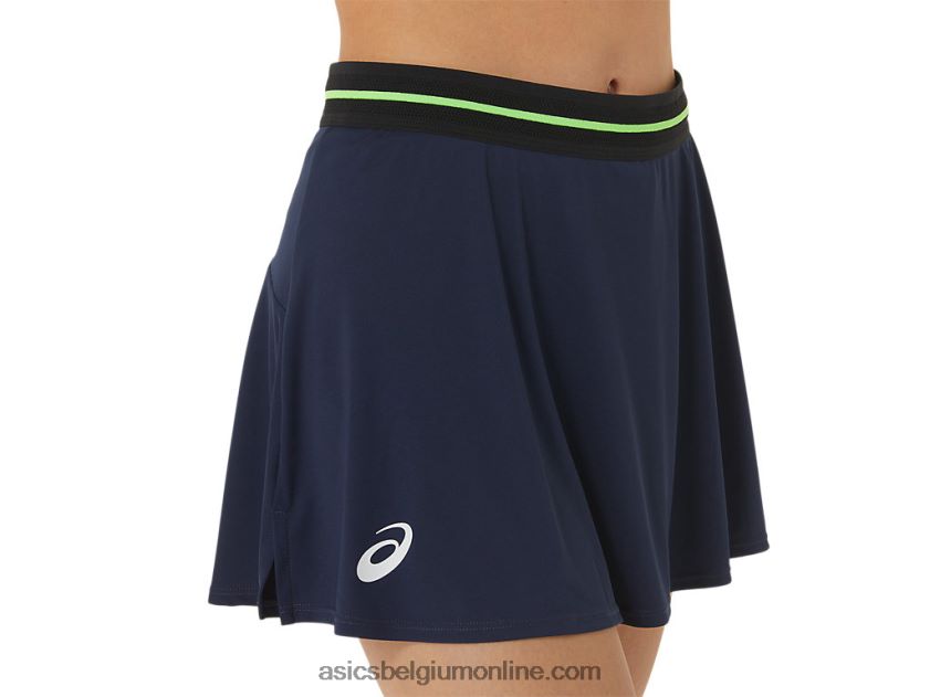 dames wedstrijdskort V6HXR22533 middernacht Asics