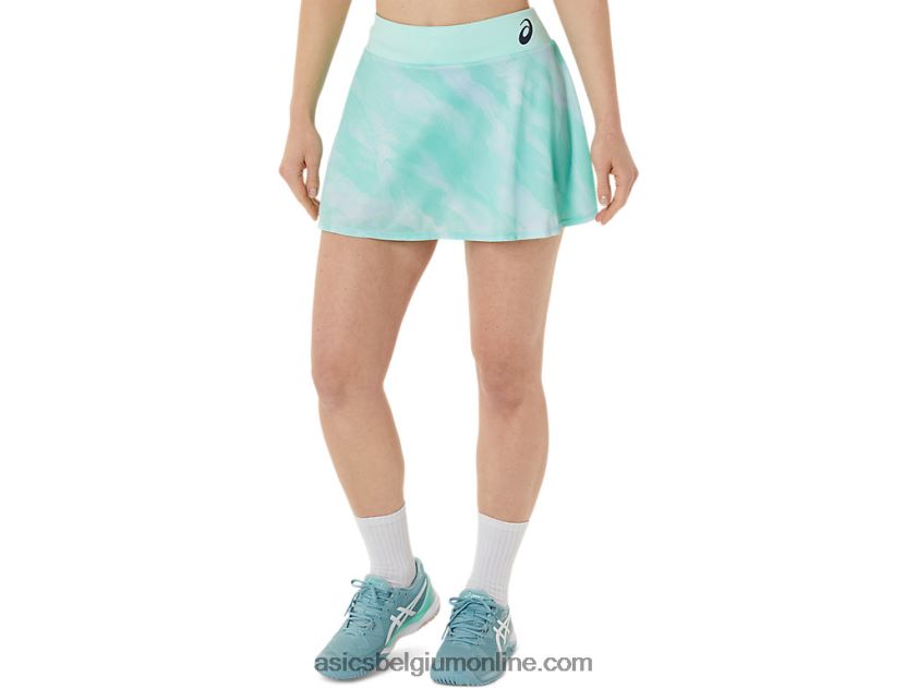 grafische wedstrijdskort voor dames V6HXR23067 vers ijs Asics